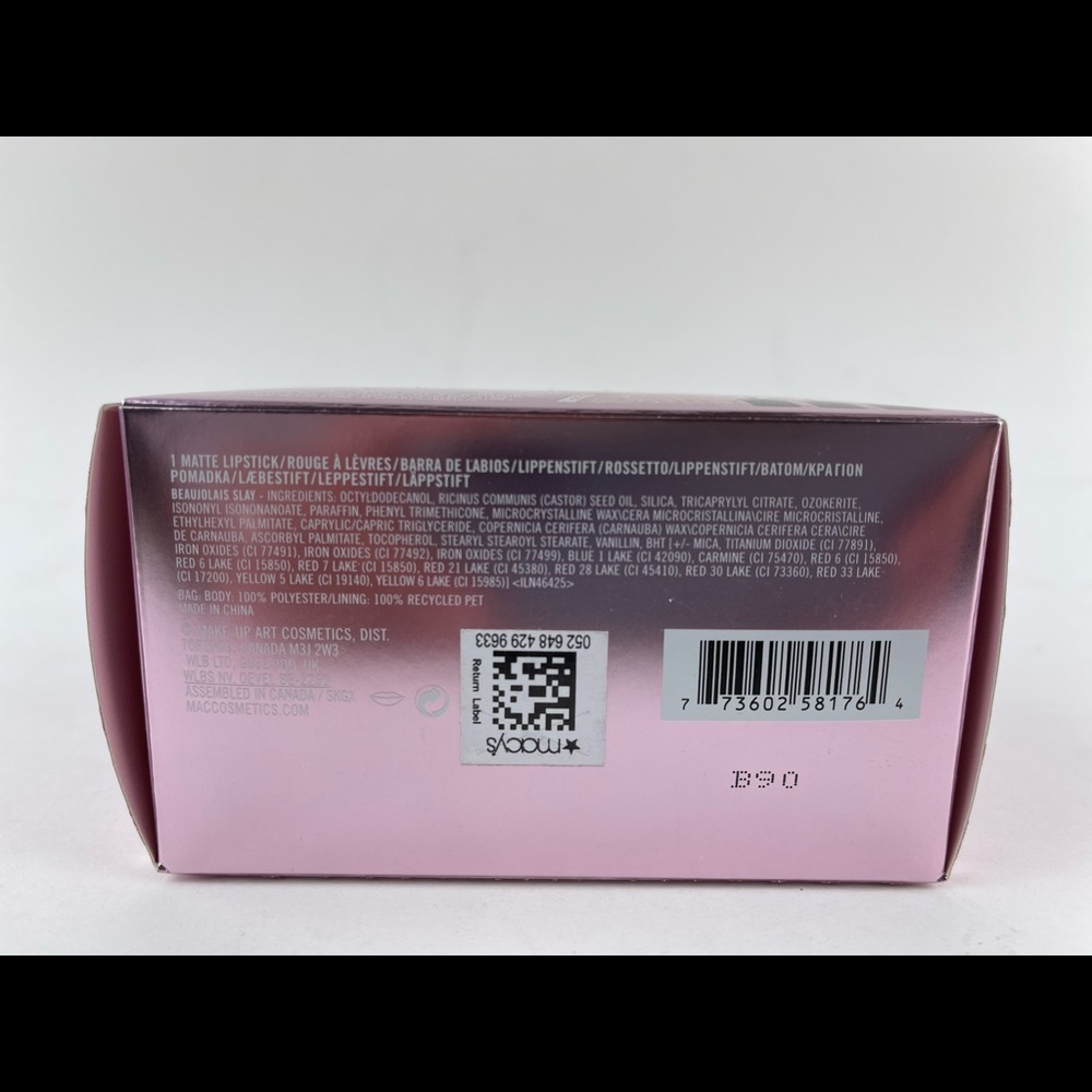 Mac Holiday Fireworked Like A Charm Pink Mini Lipstick Kit/Set NIB - Picture 5 of 8